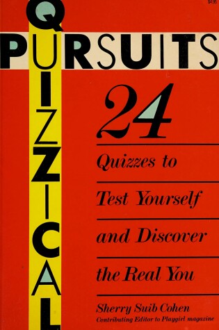 Cover of Quizzical Pursuits