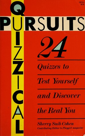 Book cover for Quizzical Pursuits