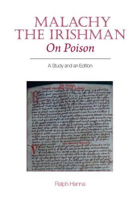 Cover of Malachy the Irishman, On Poison