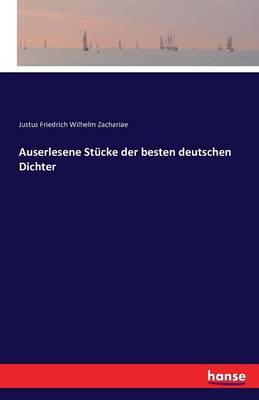 Book cover for Auserlesene Stücke der besten deutschen Dichter