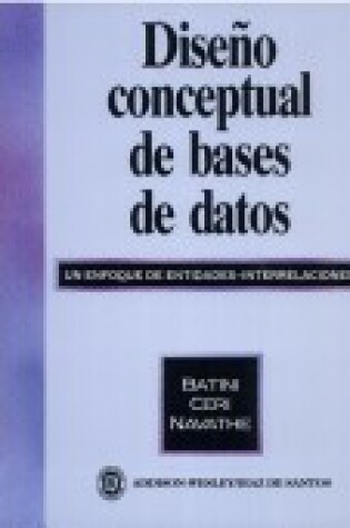 Cover of Diseo Conceptual de Bases de Datos