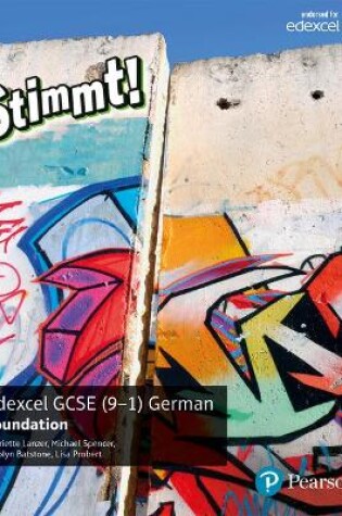 Cover of Stimmt! Edexcel GCSE German Foundation Student Book