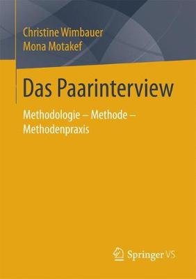 Book cover for Das Paarinterview