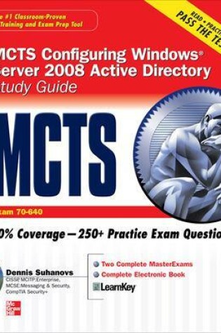 Cover of MCTS Windows Server 2008 Active Directory Services Study Guide (Exam 70-640) (SET)