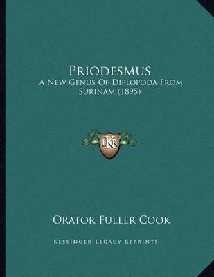 Book cover for Priodesmus