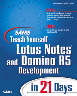 Book cover for Sams Teach Yourself Lotus Notes and Domino 5 Development in 21 Days
