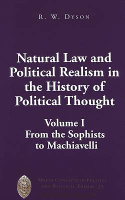 Book cover for Natural Law and Political Realism in the History of Political Thought