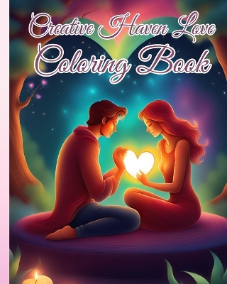 Book cover for Creative Haven Love Coloring Book