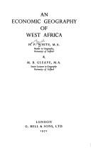 Cover of Economic Geography of West Africa