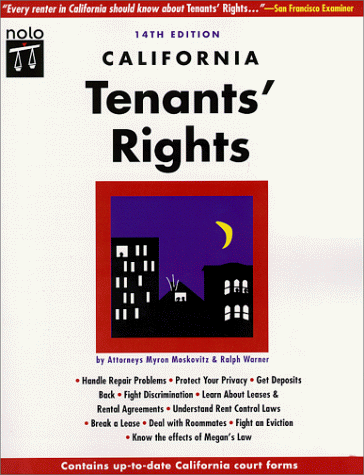 Book cover for California Tenants' Rights