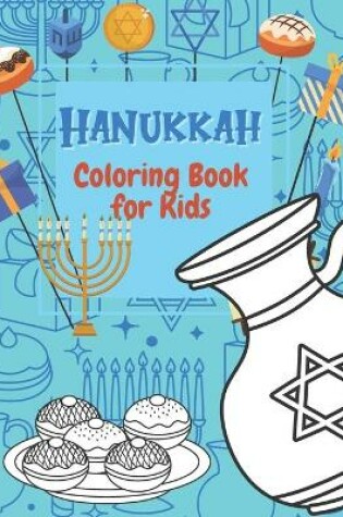 Cover of Hanukkah Coloring Books for Kids