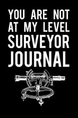 Cover of You Are Not at My Level Surveyor Journal