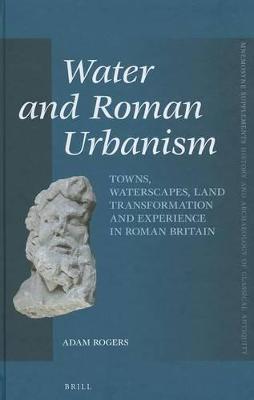 Book cover for Water and Roman Urbanism