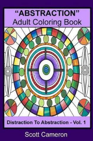 Cover of Abstraction Adult Coloring Book