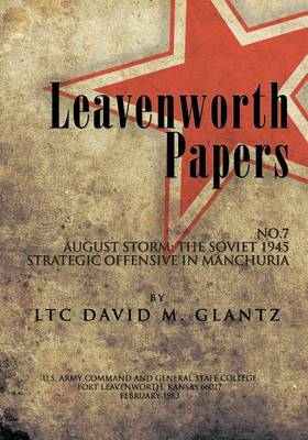 Book cover for Leavenworth Paperws, August Storm