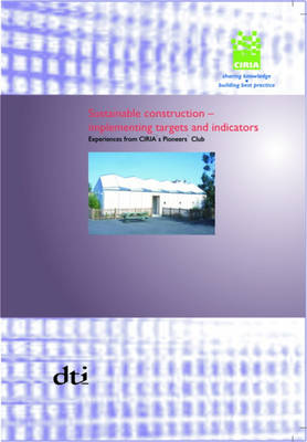 Book cover for Sustainable Construction - Implementing Targets and Indicators