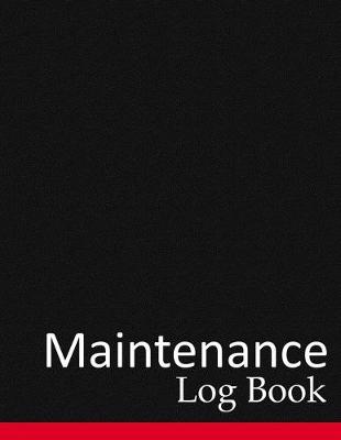 Book cover for Maintenance Log Book