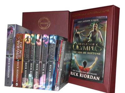 Book cover for Rick Riordan Percy Jackson Collection