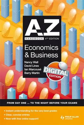 Book cover for A-Z Economics & Business Handbook + Online 4th Edition