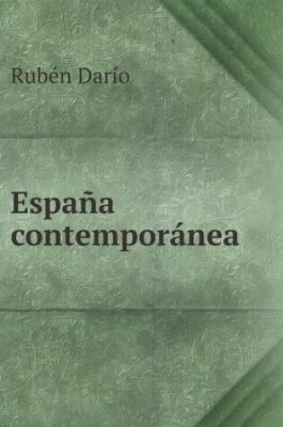 Cover of España contemporánea