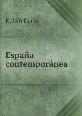 Book cover for España contemporánea