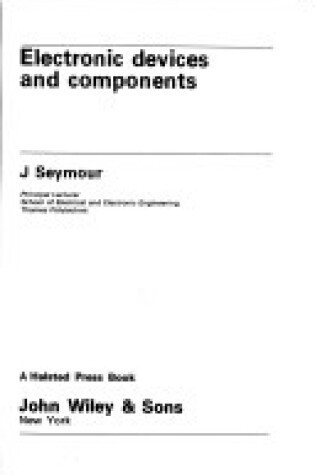 Cover of Seymour: Electronic Devices & *Component