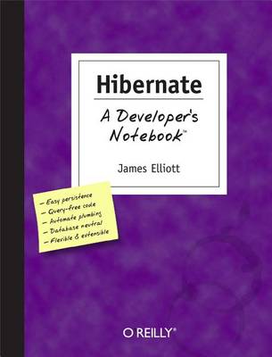 Book cover for Hibernate: A Developer's Notebook