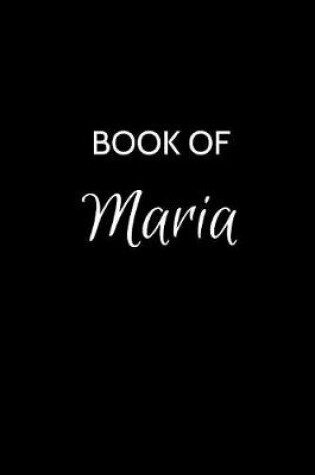 Cover of Book of Maria