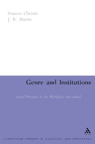 Cover of Genre and Institutions