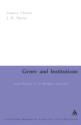 Book cover for Genre and Institutions