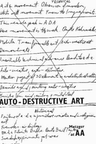 Cover of Auto-Destructive Art