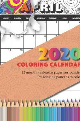 Cover of 2020 Coloring calendar