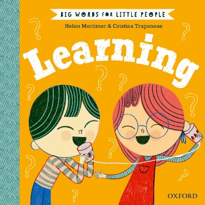 Book cover for Big Words for Little People Learning