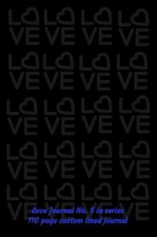 Cover of Love Journal No. 5 in Series