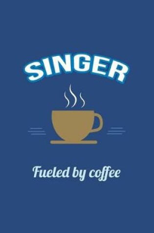 Cover of Singer Fueled by Coffee Journal, Graph Paper