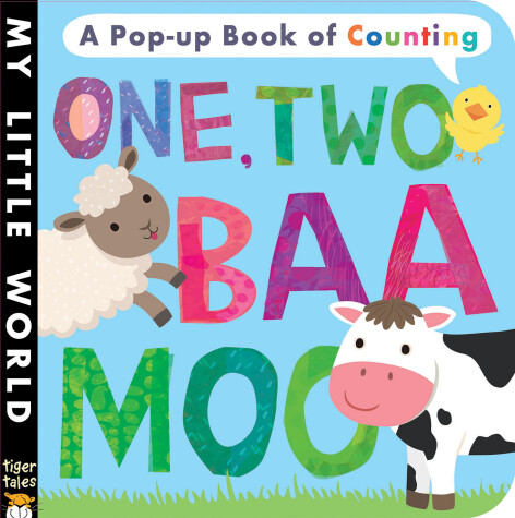 Book cover for One Two, Baa Moo