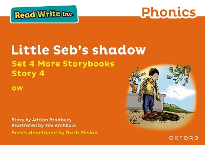 Book cover for Read Write Inc Phonics: Orange Set 4 More Storybook 4 Little Seb's shadow