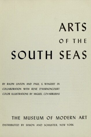 Cover of Arts of the South Seas