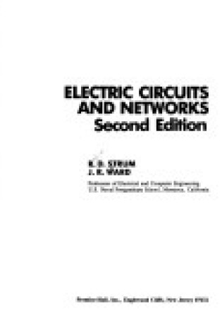 Cover of Electric Circuits and Networks