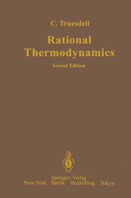 Book cover for Rational Thermodynamics