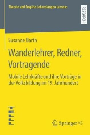 Cover of Wanderlehrer, Redner, Vortragende