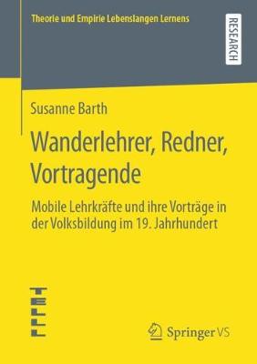 Book cover for Wanderlehrer, Redner, Vortragende