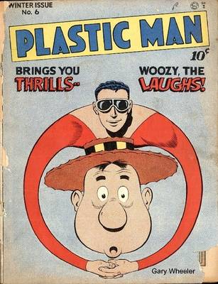 Book cover for Plastic Man in The Moon Wizard - Comicbook