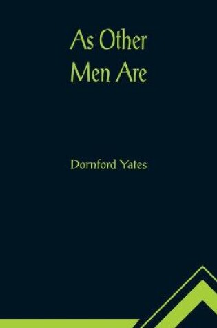Cover of As Other Men Are
