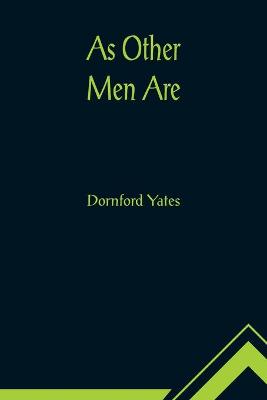 Book cover for As Other Men Are