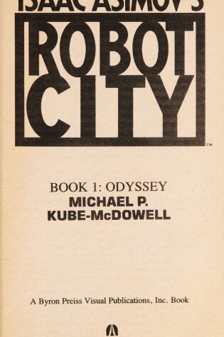 Cover of Robot City 1/Odyssey