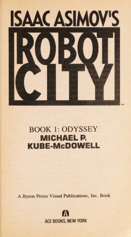 Book cover for Robot City 1/Odyssey