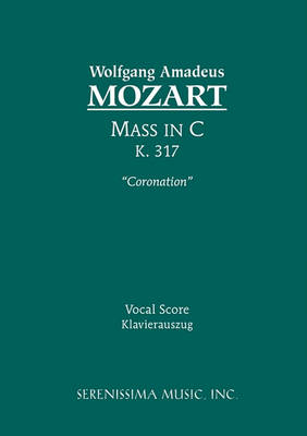 Book cover for Mass in C major 'Coronation', K.317