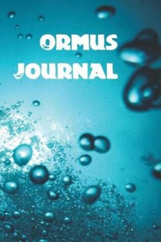 Cover of Ormus Journal