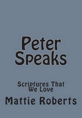 Book cover for Peter Speaks